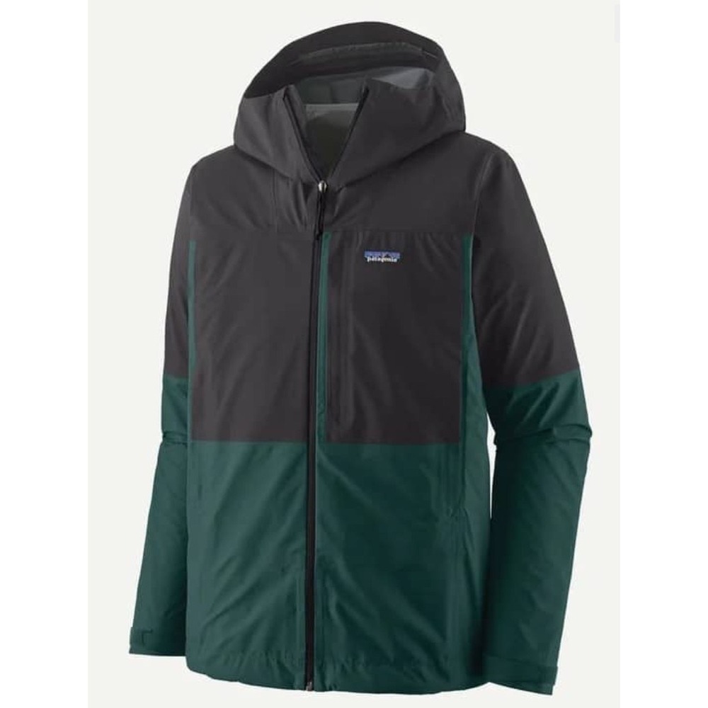 Patagonia Boulder Fork Rain Jacket Cascade Green Large New With Tags